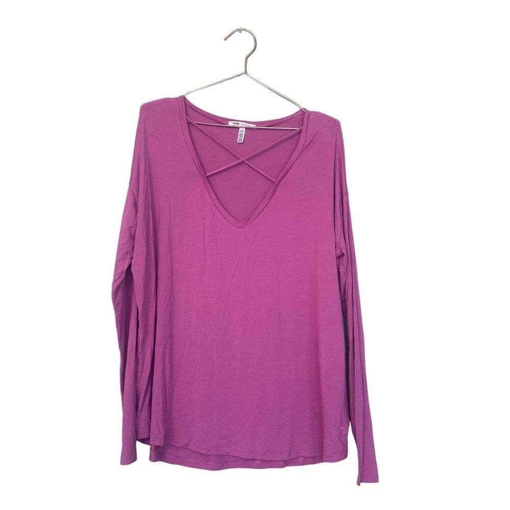 Victoria’s Secret VS PINK Super Soft Long Sleeve Tee Shirt Top Blouse large